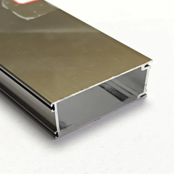 জানালা এবং দরজা জন্য এক্সট্রুড অ্যালুমিনিয়াম ক্যাটাফোরেসিস শ্যাম্পেন প্রোফাইল